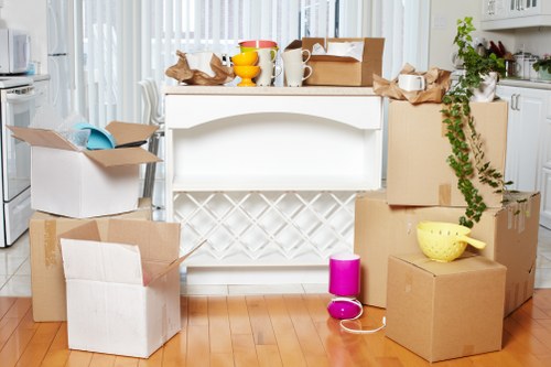 Business relocation process for office removals in Lee