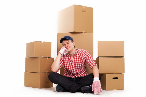 Clean, well-managed storage area with safety-focused operations